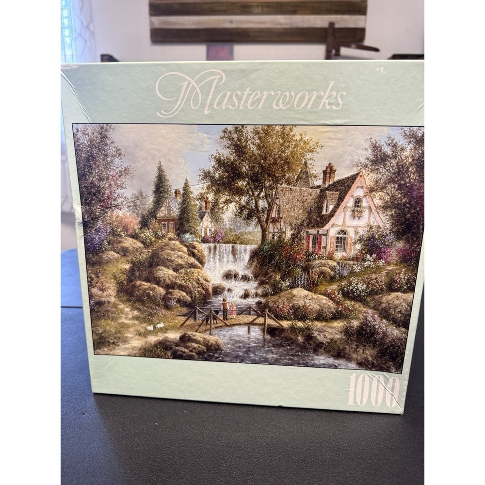 VTG 2000 Masterworks 1000-PC Jigsaw Puzzle "Angel Falls" Sealed, 19 X 27" NEW